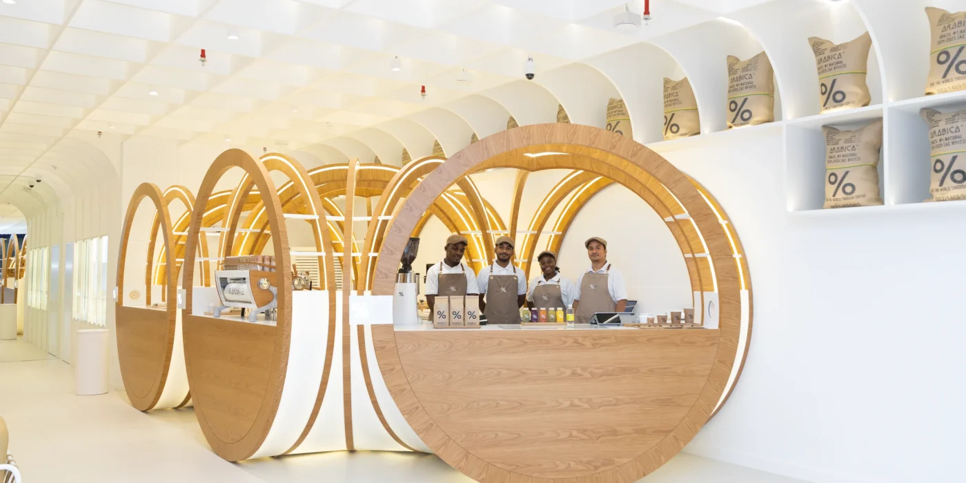 % Arabica Abu Dhabi Yas Mall — roastery cover photo